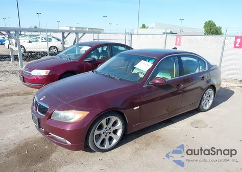 2007 BMW 335I I z USA, uszkodzony, nr VIN WBAVB73547VH21919